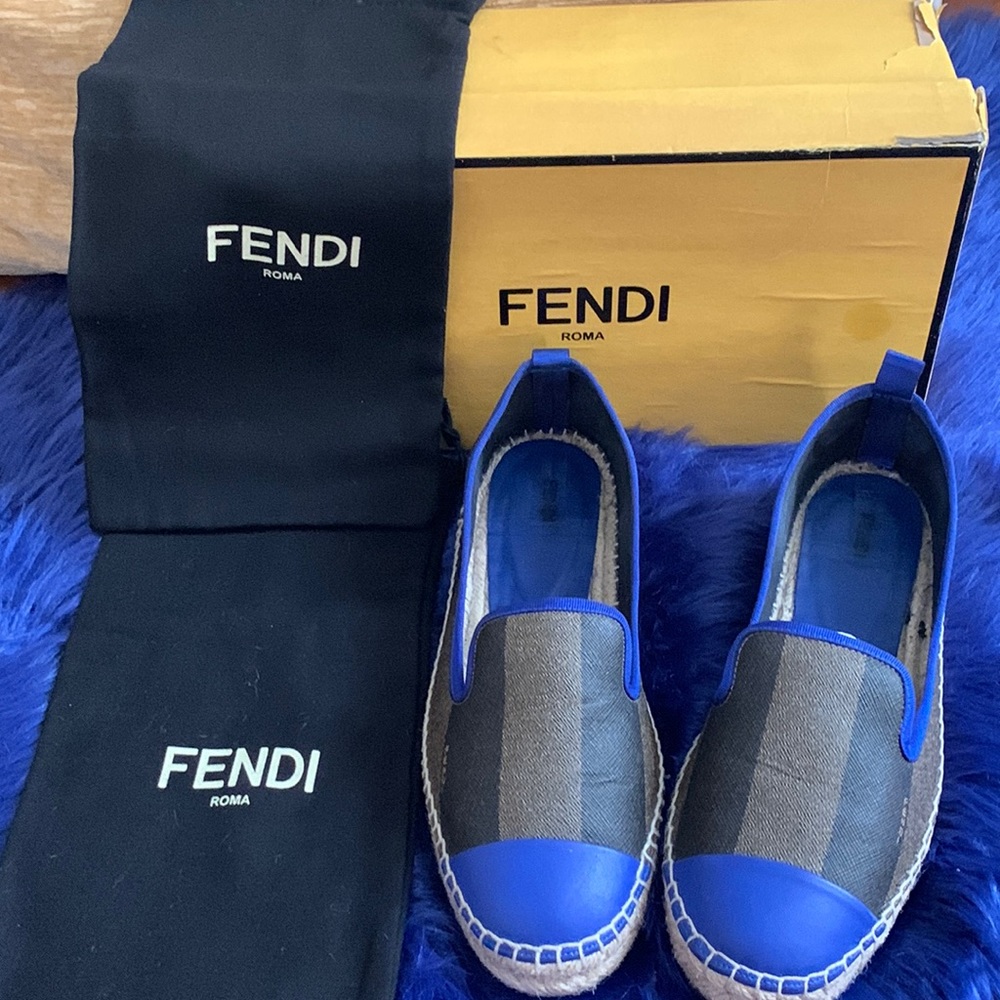 Fendi Penqin Espadrilles